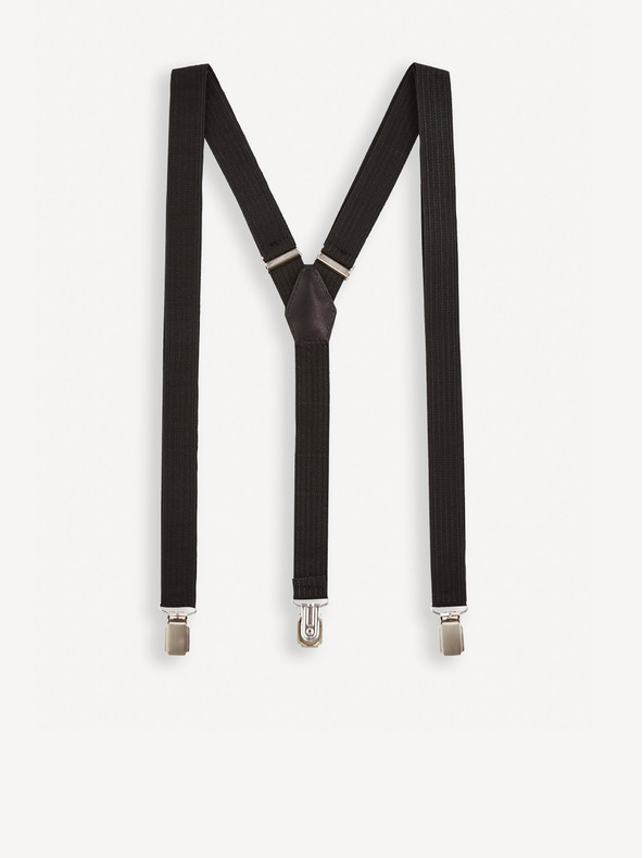 Celio Čierne pánske traky Celio Gistrap
