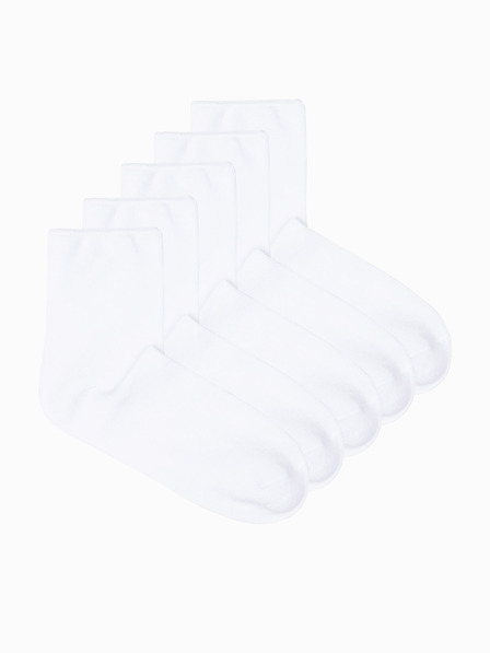 Edoti Pánske ponožky U527 - mix 5-pack white OTHER