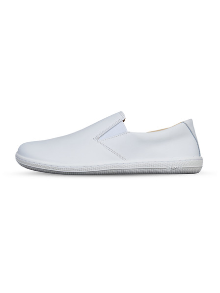 Vasky Dámske kožené barefoot biele Vasky Barefoot Lerry