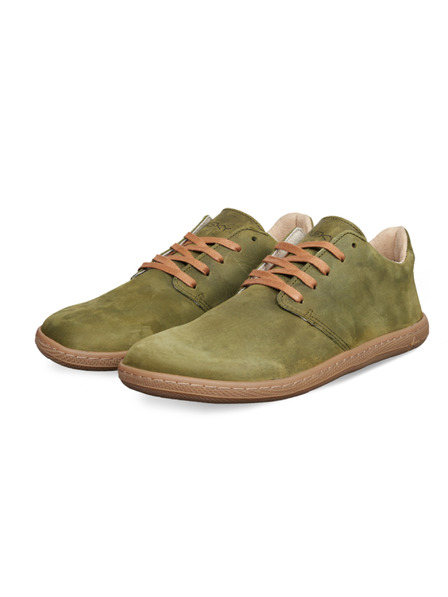 Vasky Dámske kožené barefoot zelené Vasky Terry Green