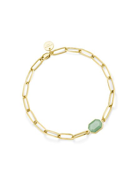 Rosefield Rosefield náramok v zlatej farbe Geometric Gemstone JBGGG-J662