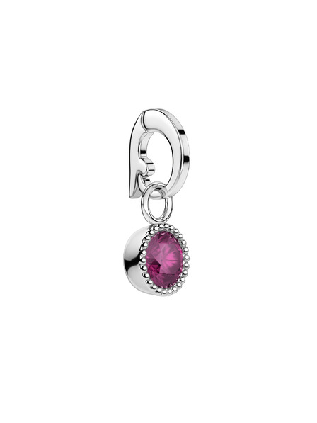 Rosefield Rosefield prívesok striebornej farby Birthstone June farba