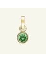 Rosefield Rosefield prívesok zlatej farby Birthstone August farba
