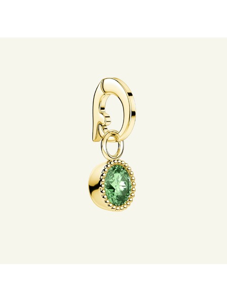 Rosefield Rosefield prívesok zlatej farby Birthstone August farba