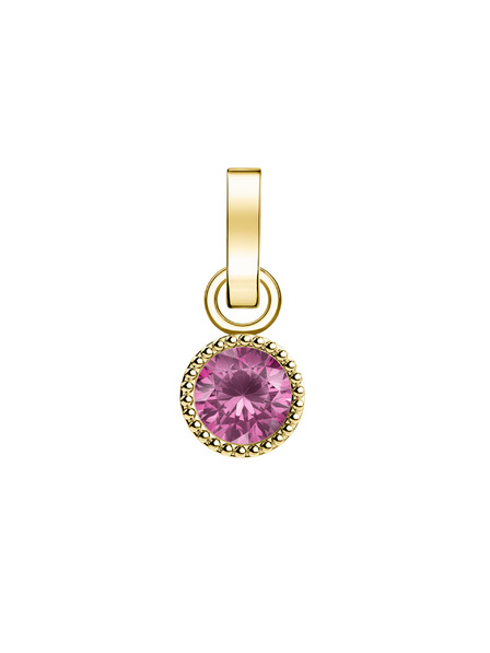 Rosefield Rosefield prívesok zlatej farby Birthstone June farba