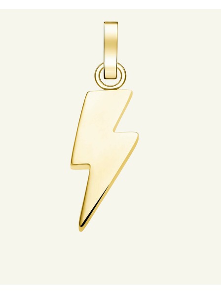 Rosefield Rosefield prívesok zlatej farby Symbol Thunder