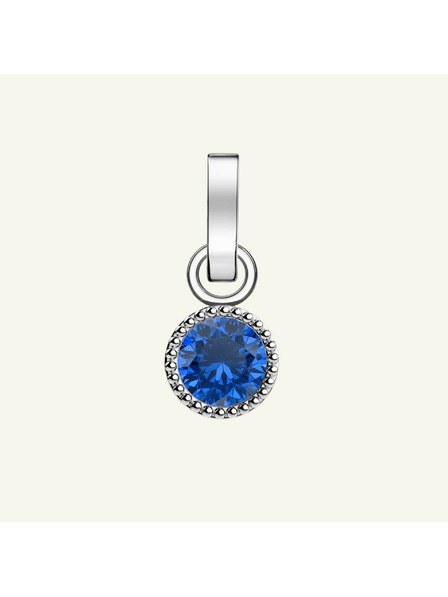 Rosefield Rosefield prívesok striebornej farby Birthstone September farba