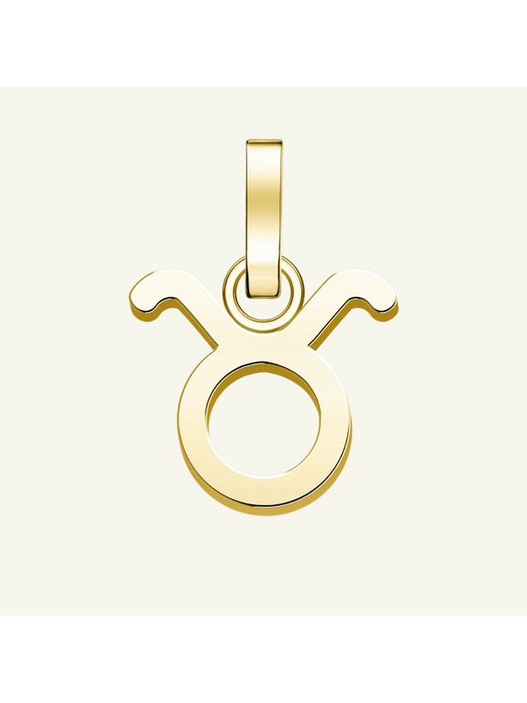 Rosefield Rosefield prívesok zlatej farby Zodiac Symbol Býk