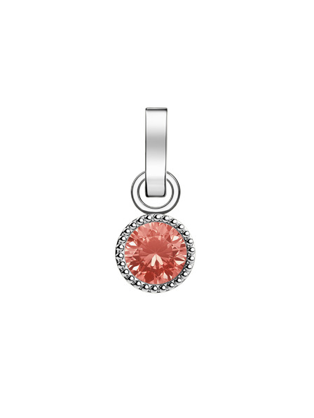 Rosefield Rosefield prívesok striebornej farby Birthstone October farba