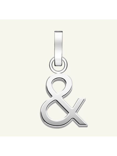 Rosefield Rosefield prívesok Symbol Ampersand v striebornej farbe