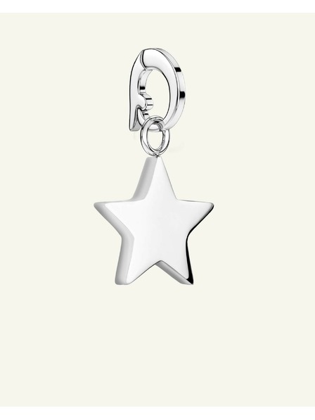 Rosefield Rosefield prívesok Symbol Star v striebornej farbe