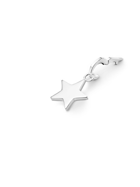 Rosefield Rosefield prívesok Symbol Star v striebornej farbe