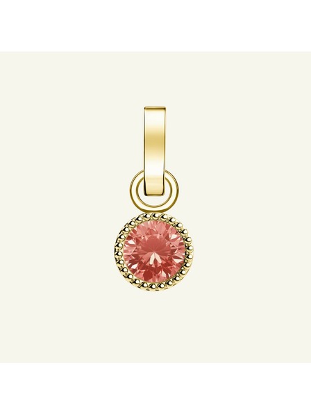 Rosefield Rosefield prívesok zlatej farby Birthstone October farba