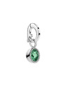 Rosefield Rosefield prívesok striebornej farby Birthstone Máj farba