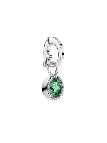 Rosefield Rosefield prívesok striebornej farby Birthstone Máj farba