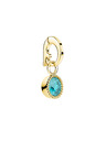 Rosefield Rosefield prívesok zlatej farby Birthstone Marec farba