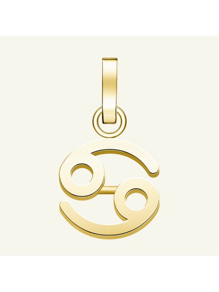 Rosefield Rosefield prívesok zlatej farby Zodiac Symbol Rak