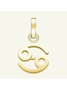 Rosefield Rosefield prívesok zlatej farby Zodiac Symbol Rak