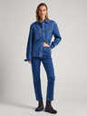 Pepe Jeans Modré dámske džínsy rovného strihu Pepe Jeans Mary