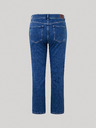 Pepe Jeans Modré dámske džínsy rovného strihu Pepe Jeans Mary