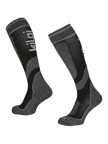 Kilpi Unisex lyžiarske podkolienky Kilpi ANXO-U Čierna