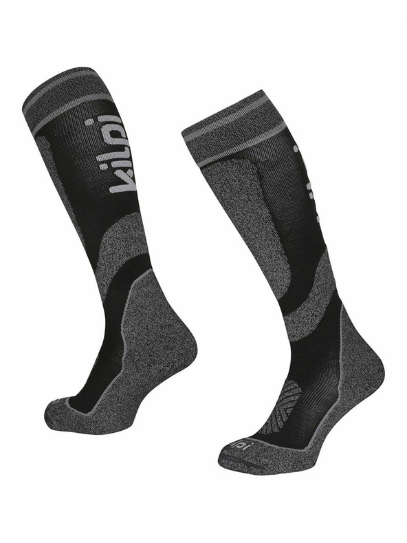 Kilpi Unisex lyžiarske podkolienky Kilpi ANXO-U Čierna