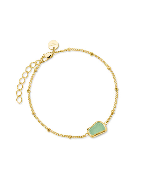 Rosefield Rosefield náramok v zlatej farbe Organic Gemstone JBOGG-J656