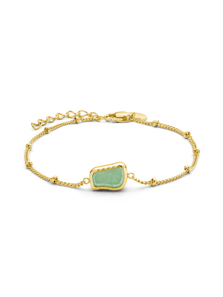 Rosefield Rosefield náramok v zlatej farbe Organic Gemstone JBOGG-J656