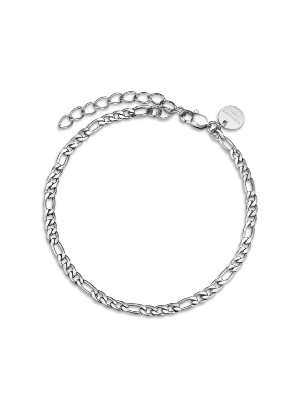 Rosefield Rosefield náramok striebornej farby Figaro Chain JBFCS-J533