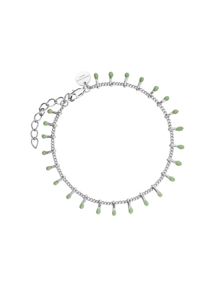 Rosefield Rosefield náramok striebornej farby Drop chain JBDCS-J679