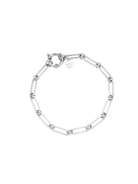 Rosefield Rosefield náramok striebornej farby Chunky Chain JBRCS-J608