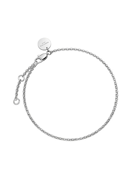 Rosefield Rosefield náramok striebornej farby Thin Chain JBOLS-J600