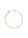 Rosefield Rosefield náramok zlatej farby Multi Pearl JBLPG-J603