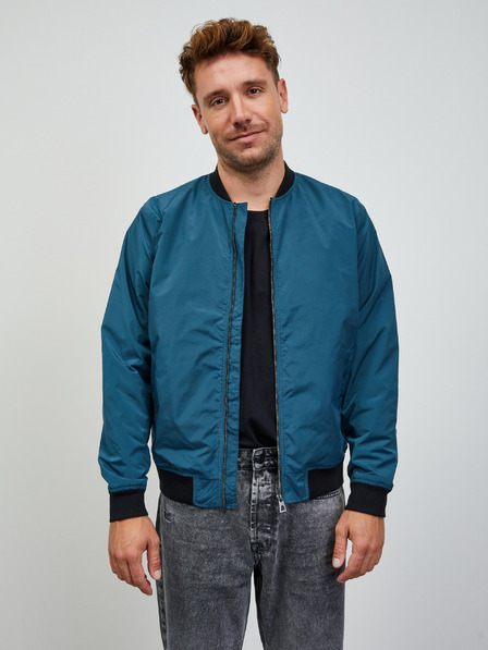ZOOT.lab Petrol pánsky bomber ZOOT.lab Wesley