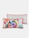 Home 60 x 30 cm - krémový vzorovaný obojstranný vankúš s výplňou Hip Bedding Bengta