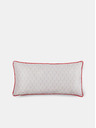 Home 60 x 30 cm - krémový vzorovaný obojstranný vankúš s výplňou Hip Bedding Bengta