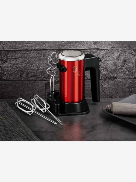 Berlingerhaus Ručný mixér s príslušenstvom 300 W BERLINGERHAUS Burgundy Metallic Line