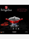 Berlingerhaus Okrúhly pekáč s mramorovým povrchom a pokrievkou 32 cm BERLINGERHAUS Burgundy Metallic Line