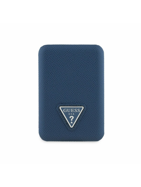 Guess Guess PU Grained Triangle Logo MagSafe Powerbank 5000mAh Modrá