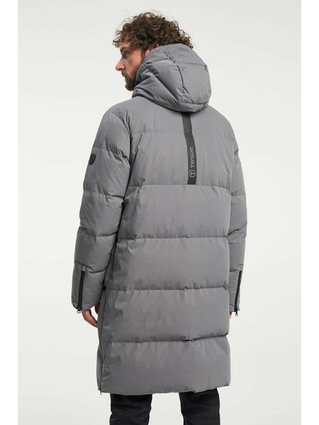 Tenson Pánsky Zimný Lifestylový Kabát TENSON Tenzing Down Coat M Sivý