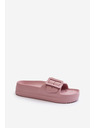 BIG STAR SHOES Dámske penovej platforme s prackou Big Star ružová