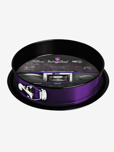 Berlingerhaus Forma na tortu BERLINGERHAUS Purple Metallic Line 2v1 s nepriľnavým povrchom