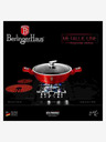 Berlingerhaus Okrúhly pekáč s mramorovým povrchom a pokrievkou 28 cm BERLINGERHAUS Burgundy Metallic Line