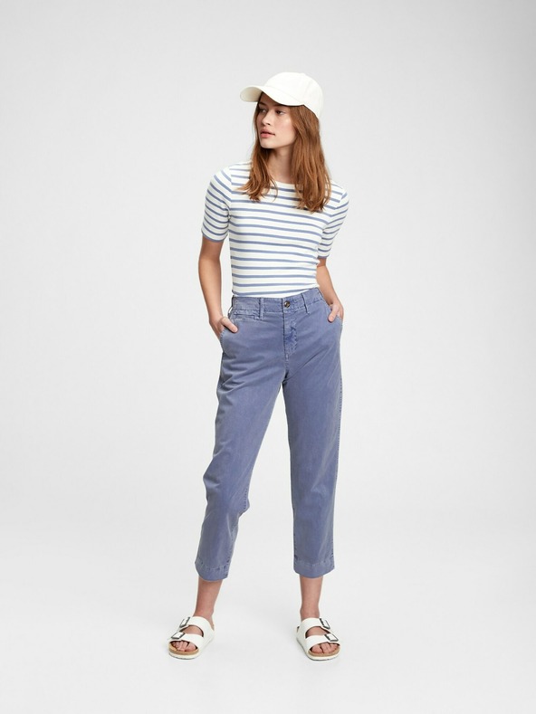 GAP Nohavice Straight Khakis GAP