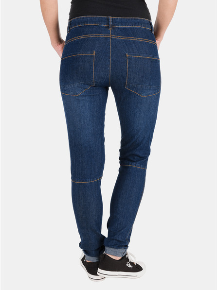 Sam 73 Tmavomodré dámske slim fit džínsy SAM 73