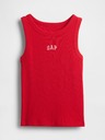 GAP Detské rebrované tielko s logom GAP