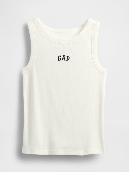 GAP Detské rebrované tielko s logom GAP