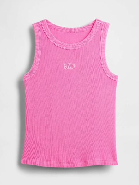 GAP Detské rebrované tielko s logom GAP