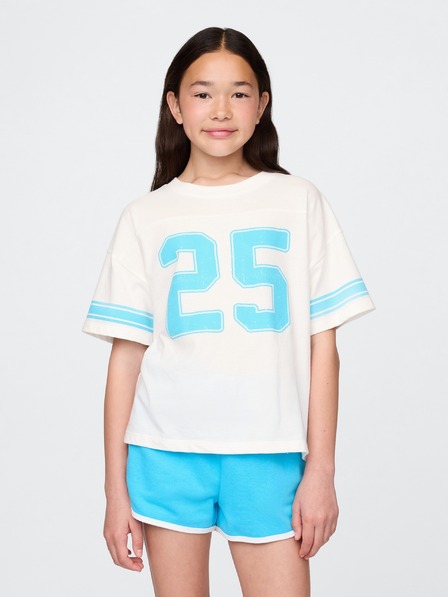 GAP Detské oversize tričko Varsity GAP