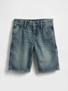 GAP Detské džínsové kraťasy '90s Loose UltraSoft Americana GAP